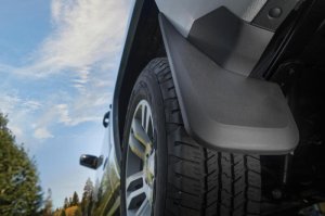 Ford F-250 Mud Guards - Rear - Husky Liners - Custom-Molded - Black - `17-`27